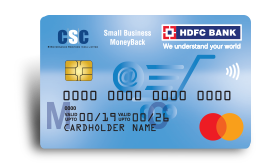 CSC Small Business MoneyBack Credit Card Fees & Charges